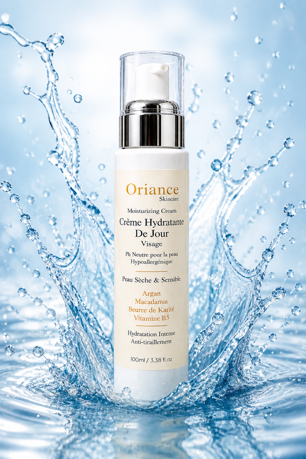 Crème Hydratante de Jour – Éclat & Protection (100ml) – Image 3