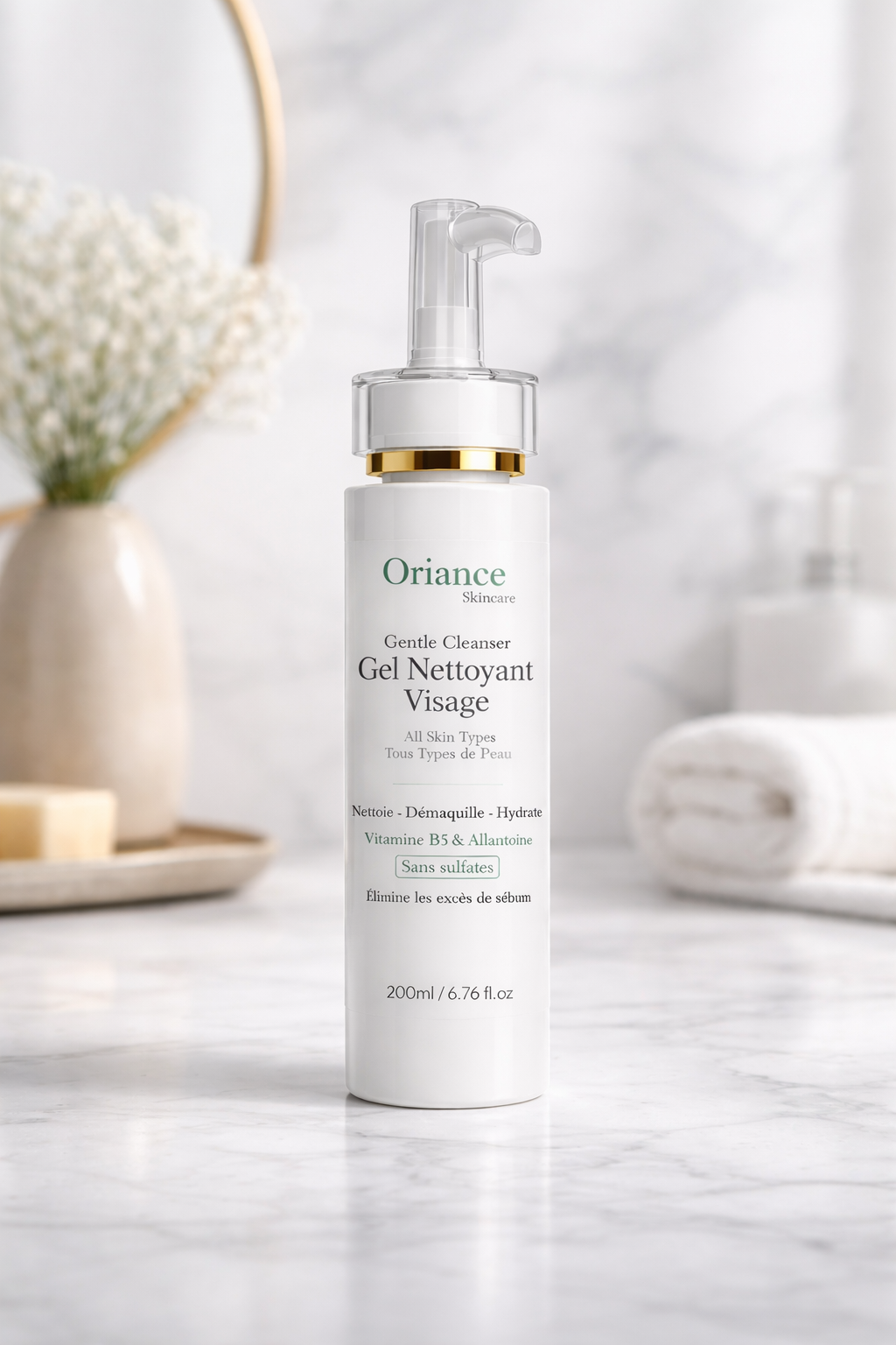 Gel Nettoyant Visage – Pureté & Équilibre (200ml) – Image 2