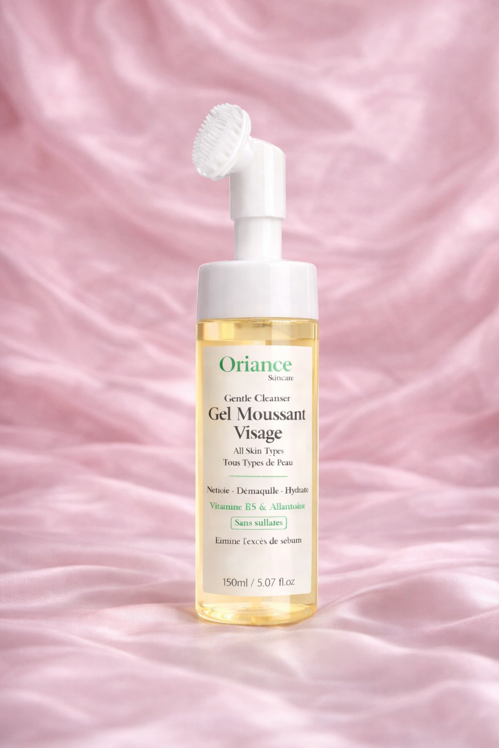 Gel Moussant Visage Nettoyant – Pureté & Éclat (150ml) – Image 2