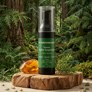 Sérum de Soin Barbe Premium – Cèdre de l'Atlas & Oud (30ml)